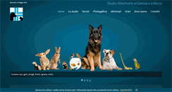 Desktop Screenshot of centroveterinariogenovese.it